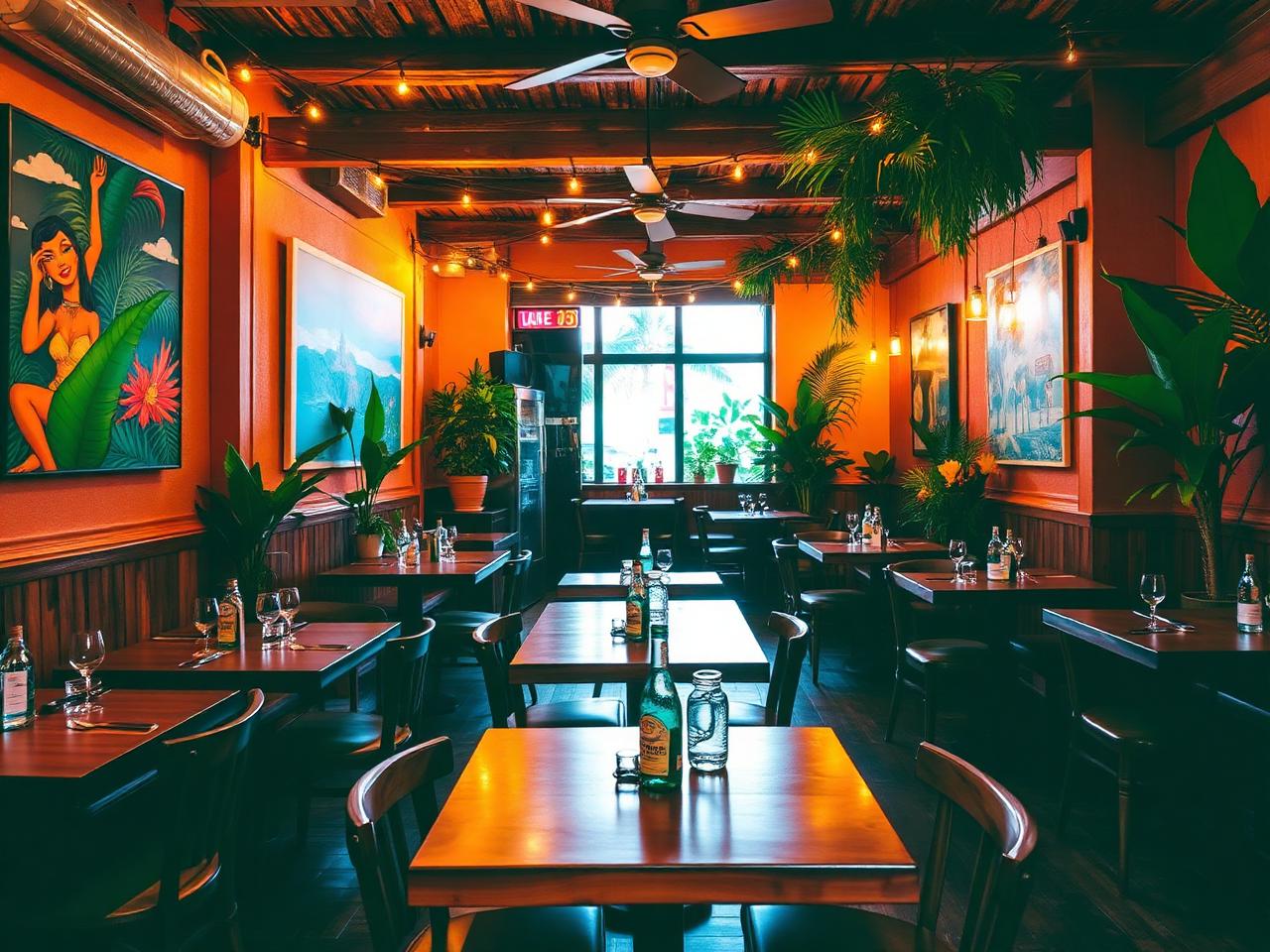 Caribbean Creole Cafe interior